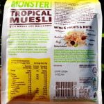 Monster Health Food Co. Australia MUESLI TROPICAL with mango & macadamia 700g